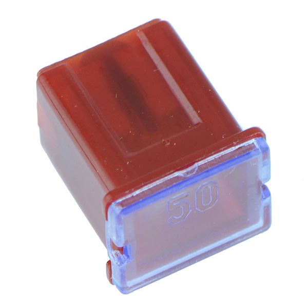 50A Red Low Profile Cartridge Fuses (JCASE Type)