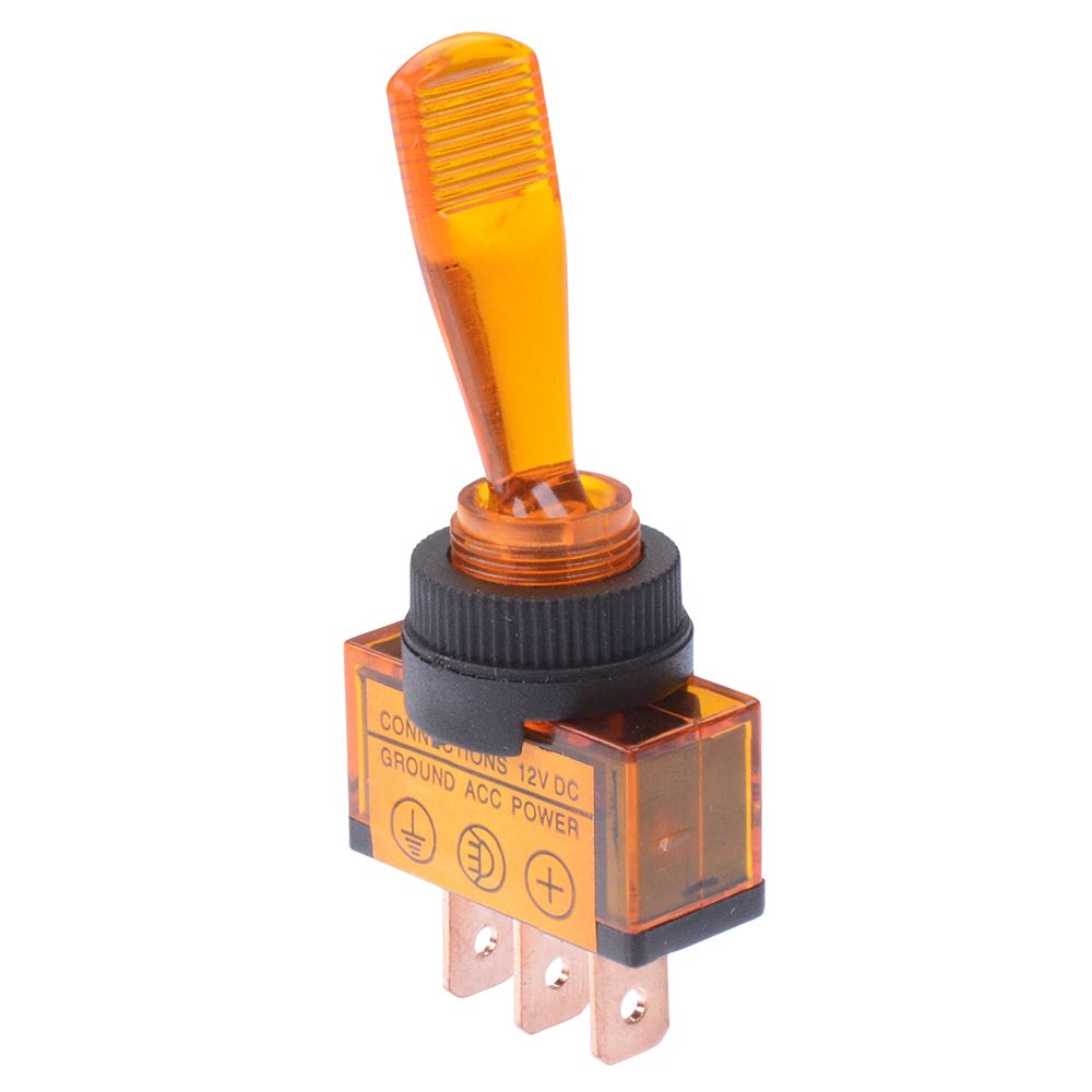 Amber LED On Off Paddle Toggle Switch SPST 20A 12V Maplin Pro Your   28fe4ff9 Ac9e 4257 Aaad C58df78ae288 1200x1200 