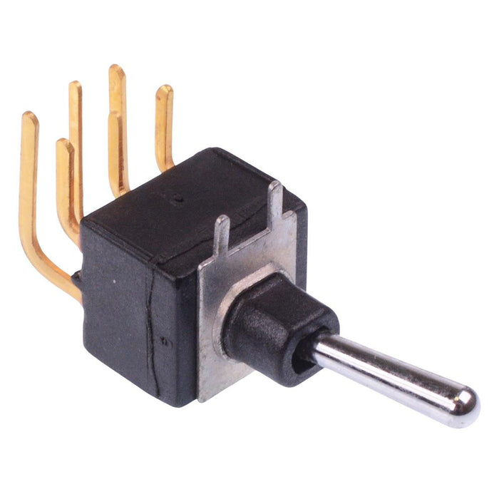 SW246CD-13 APEM On-On Washable PCB Miniature Toggle Switch DPDT 0.4A 20V