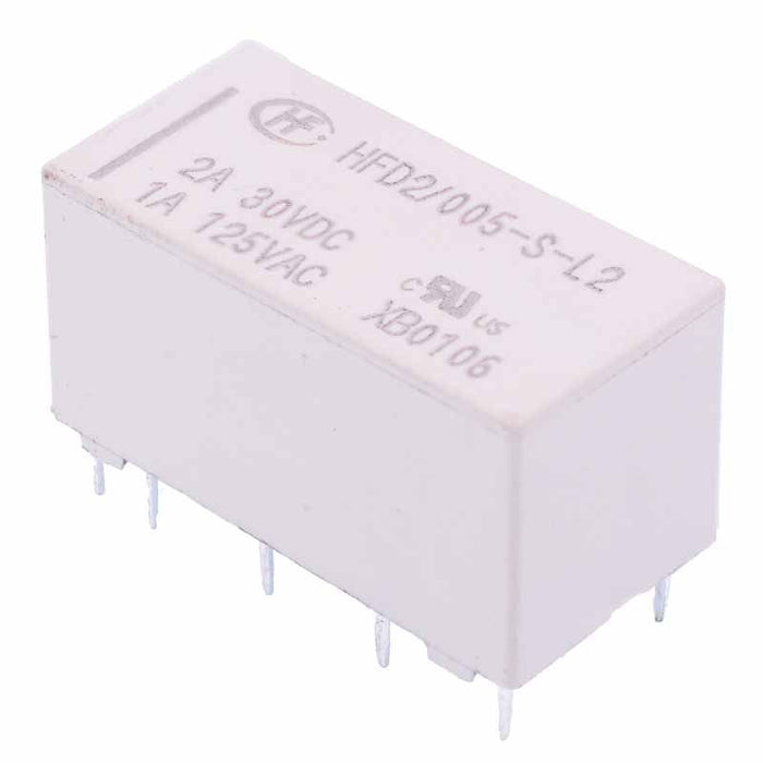 5V Miniature Latching Relay DPDT HFD2