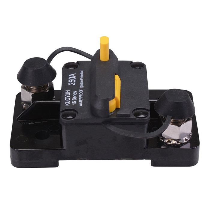 200A Surface Mount Switchable Manual Reset On-Off Circuit Breaker IP66