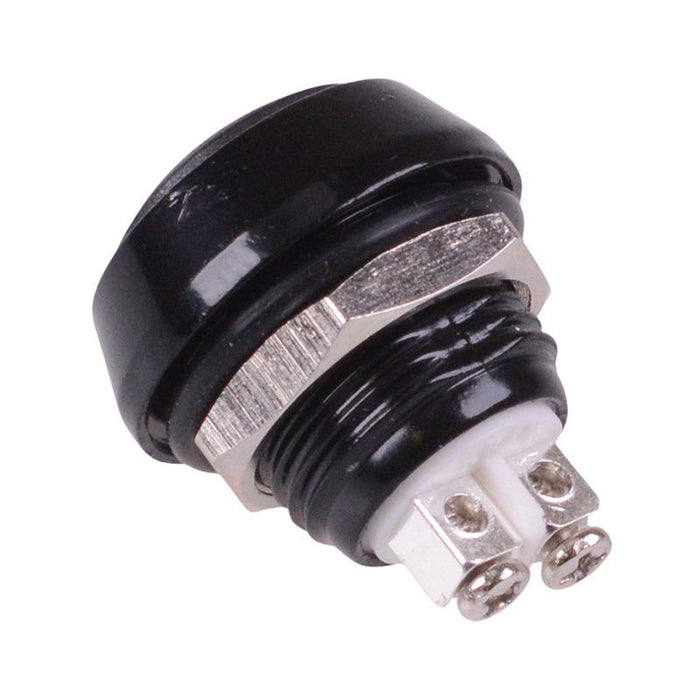Red Round Off-(On) Momentary 12mm Metal Push Button Switch Screw IP65 SPST