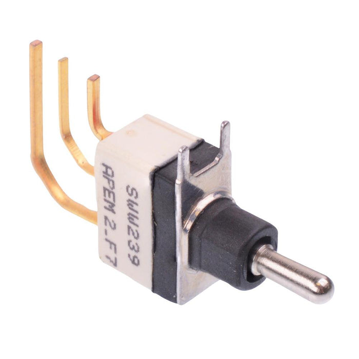 SWW239CD-7 APEM On-Off-On Washable PCB Miniature Toggle Switch SPDT 0.4A 20V