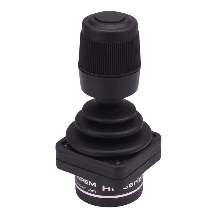 HF44S12A APEM 3 Axis + Pushbutton Fingertip Hall Effect Joystick 0.25V to 4.75V