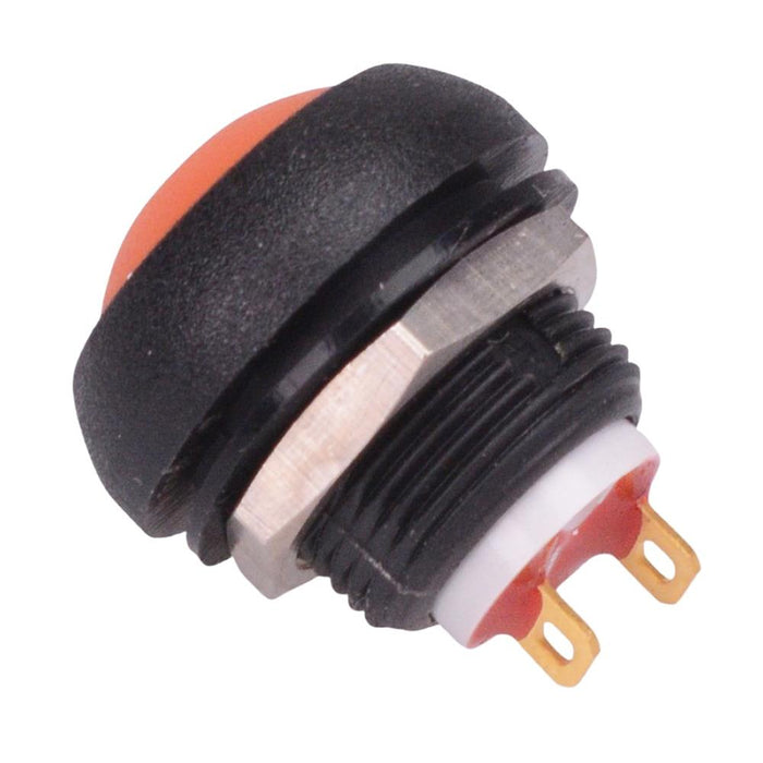 ISR3SAD900 Orange Momentary 12mm Push Button Switch SPST IP67 APEM