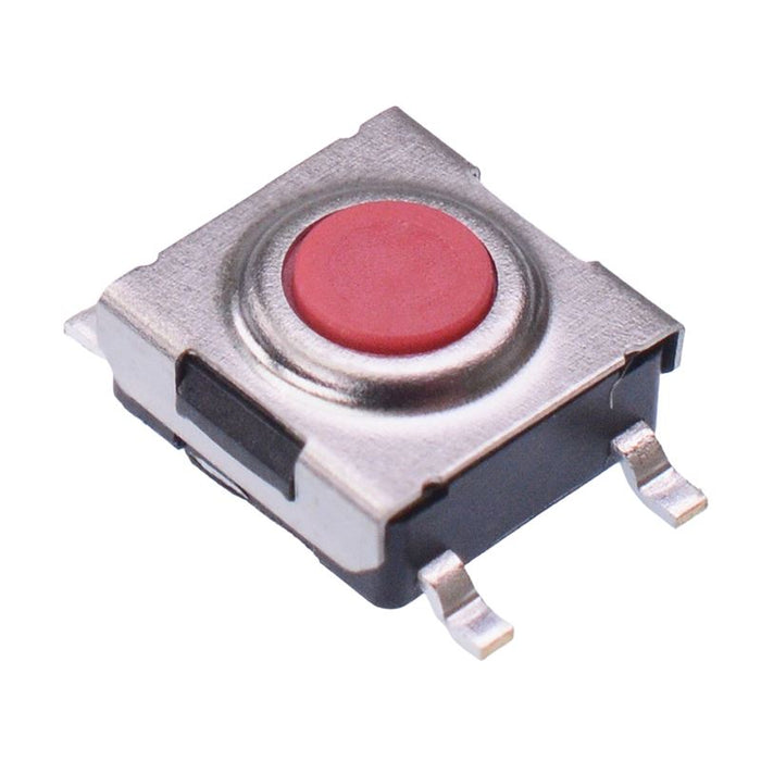 PHAP5-31VA2N3S2W3 APEM 3.1mm Height 6mm x 6mm Low Profile Surface Mount Tactile Switch 260g Tube Packaging