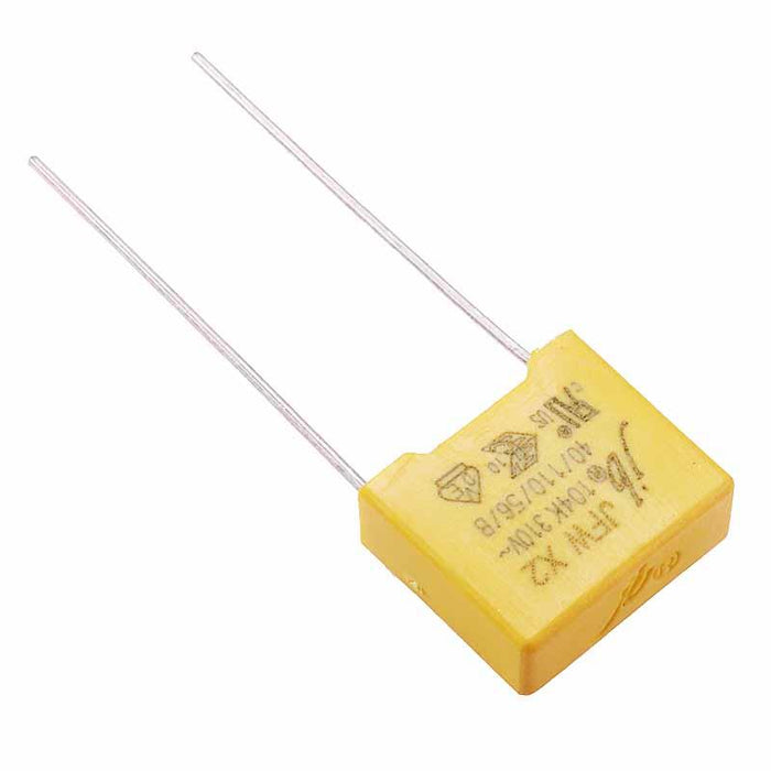 2.2uF 310VAC X2 Metallised Polypropylene Film Capacitor 27.5mm Pitch