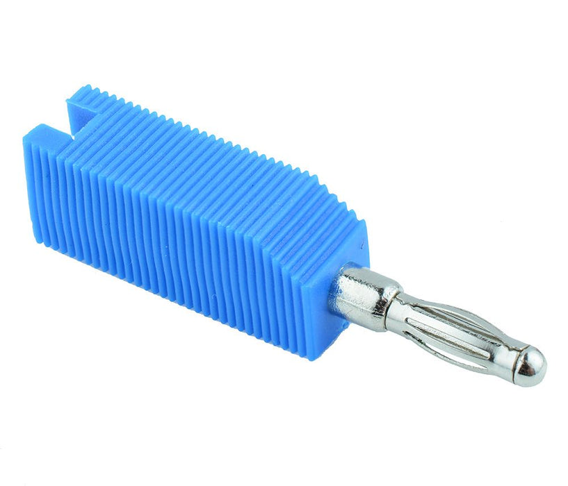 Blue 4mm Stackable Test Connector