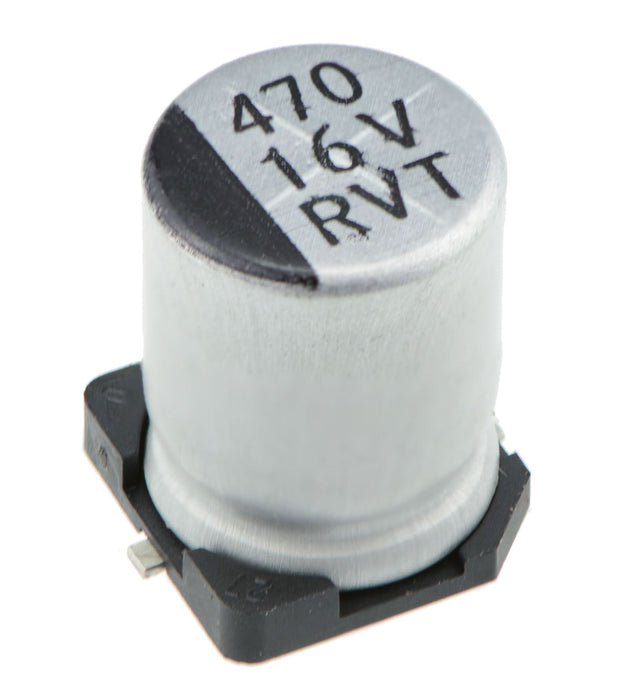 100uF 25V SMD Electrolytic Capacitor 105°C