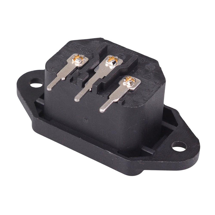 C14 IEC Inlet Socket PCB Terminals 10A