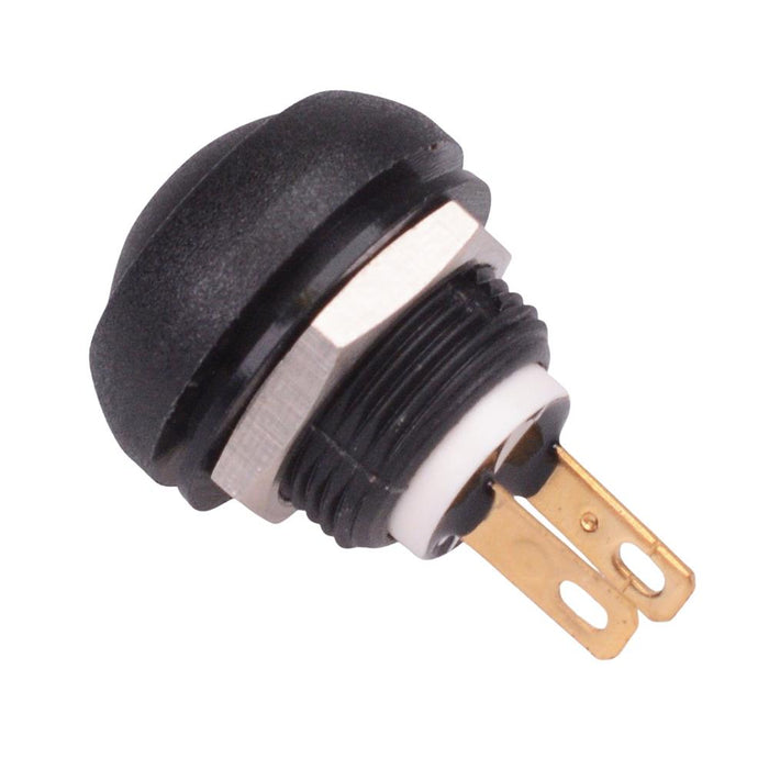ISR3Z1AD200 APEM Black Momentary 12mm Push Button SPST IP67