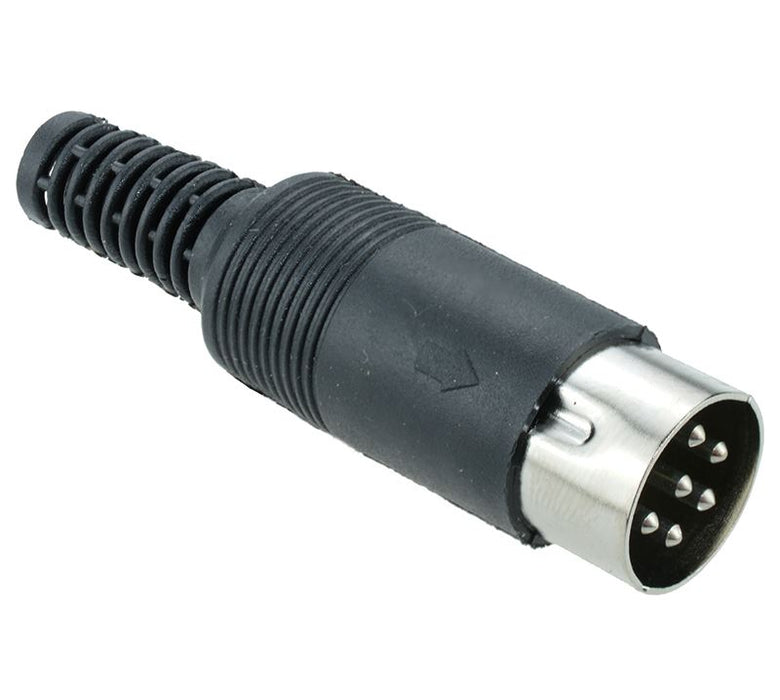 6-Pin DIN Plug Connector