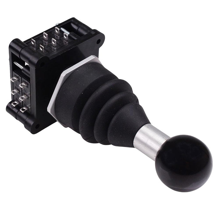 100470 APEM 2 Axis 4 Position Fingertip Joystick Double Pole 10A 12VDC 3D2ZBE08135