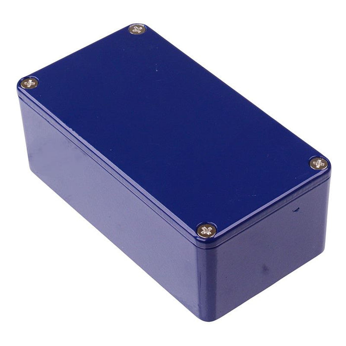 1590BSCB Hammond Blue Die Cast Stomp Box Enclosure 112 x 60.5 x 42mm