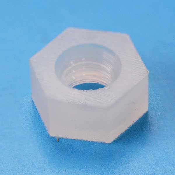 M3 Nylon Hexagonal Nut - Pack of 100