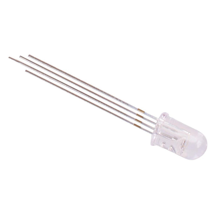 RGB 5mm Clear Lens LED Common Cathode 25°