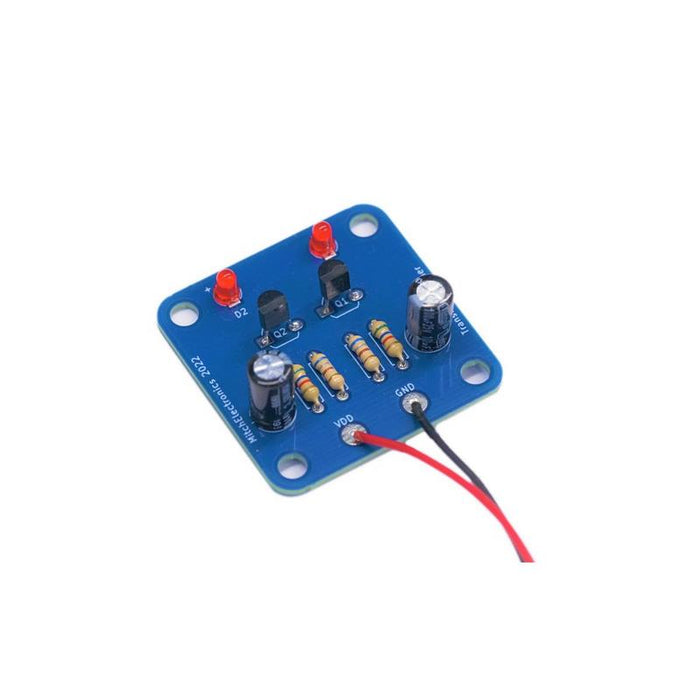 Transistor LED Flasher Electronics Kit