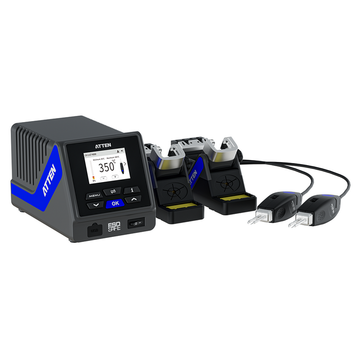 GT-6120C 130W Intelligent Dual Channel Soldering Station ATTEN