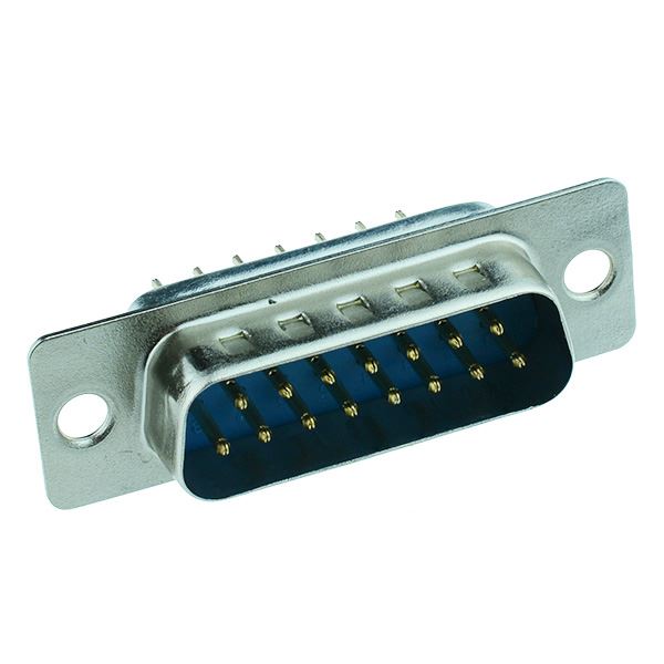 15-Way Male PCB D Plug Connector