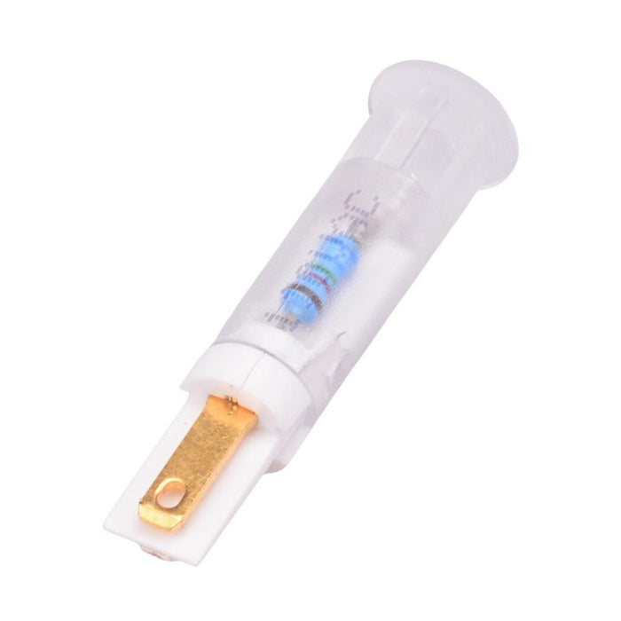 QS81XXHW110 Hyper Bright White 8mm 110VAC Snap-In Panel Indicator APEM