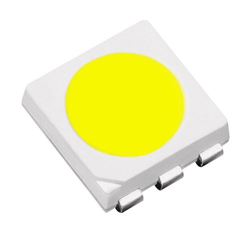 Warm White 5050 SMD PLCC-6 LED 5000mcd