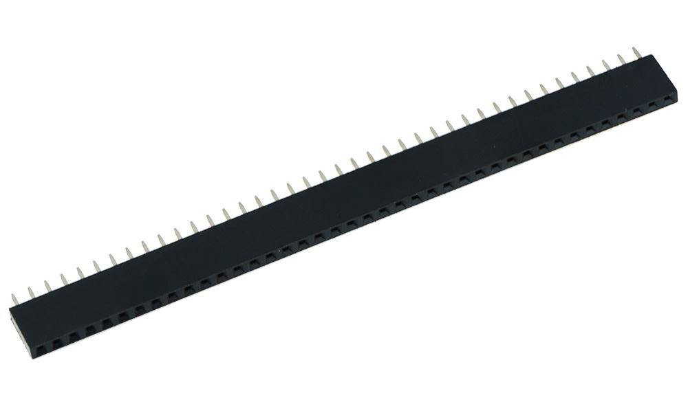 40-Way Single Row PCB Socket 2.54mm