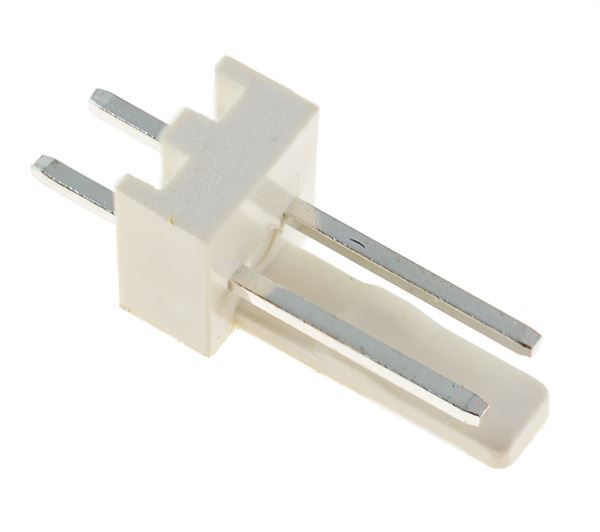 2-Way Straight Pin PCB Header 2.54mm