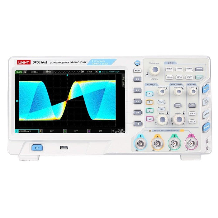 UPO2072E Digital Storage 2 Channel Analog Oscilloscope 100MHz Uni-T