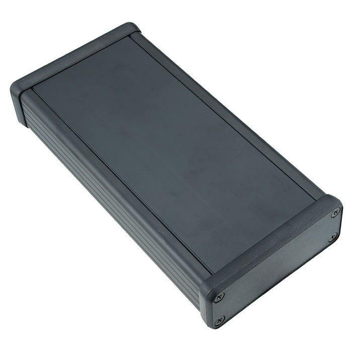 Hammond 1455J1602BK Black Aluminium Enclosures 162 x 78 x 27