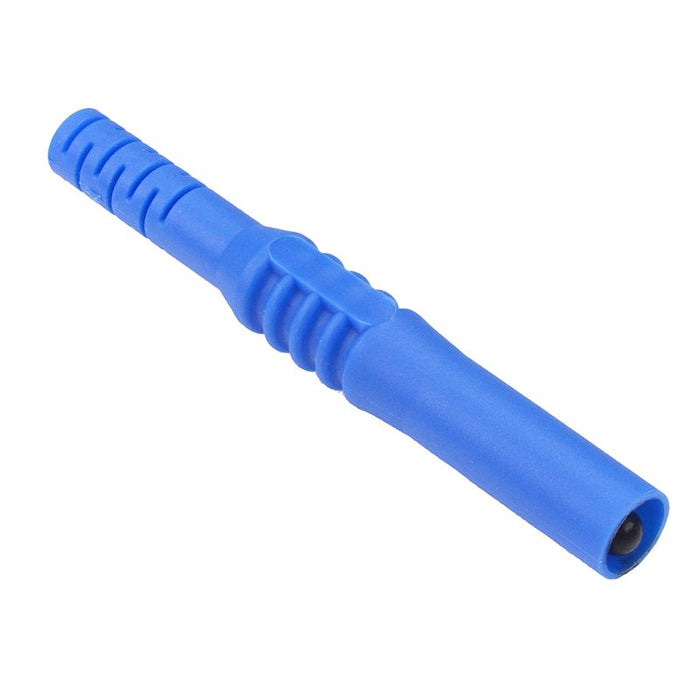 Blue 4mm Shrouded Test Plug CL14895