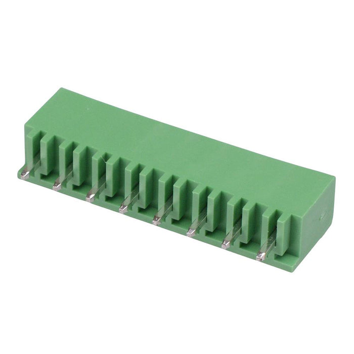 8-Way 5.00mm Vertical PCB Header Closed Ends 15A 300V