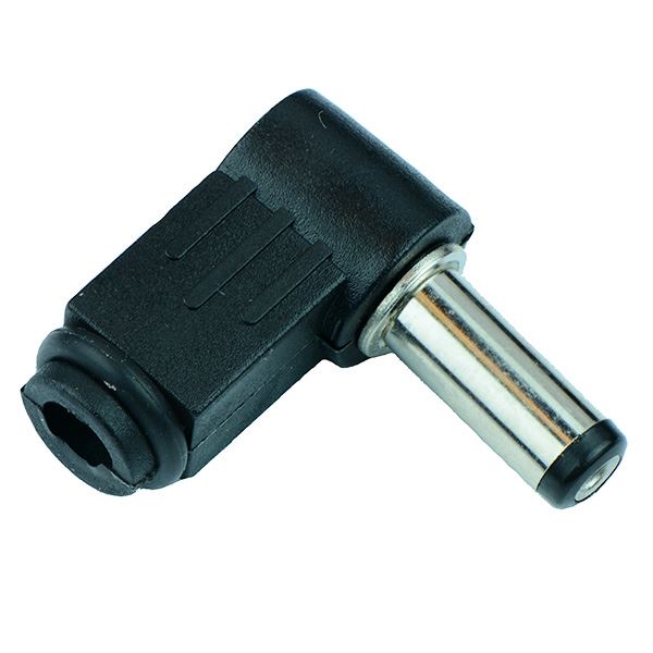 2.1 x 5.5mm Right Angle Long DC Plug Connector