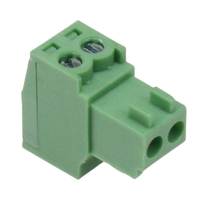 2-Way 2.54mm Right Angle Pluggable Terminal Block 4A 125V