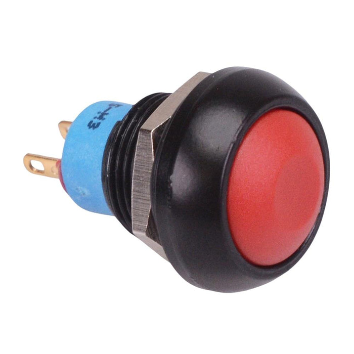 IPR3SAD6 Red Momentary 12mm Push Button Switch SPST IP67 APEM