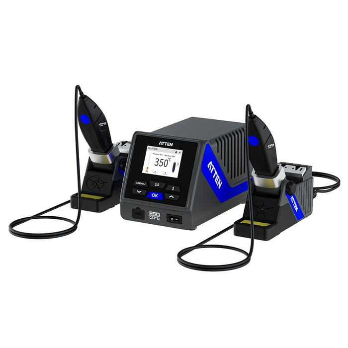 GT-6120C 130W Intelligent Dual Channel Soldering Station ATTEN