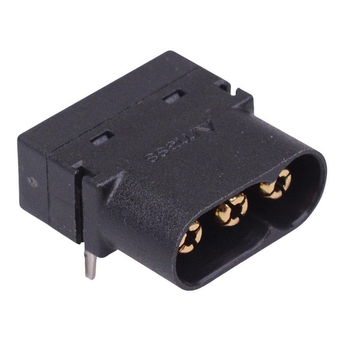 MR60PW Male 3-Pin Gold Plated PCB Socket 35A AMASS