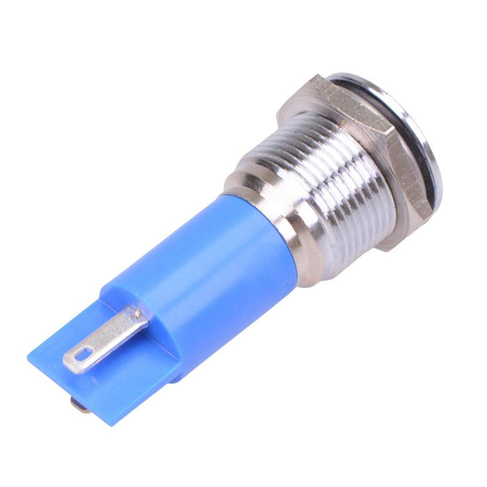 Q16P1CXXB130E Blue Prominent 16mm 130VAC LED Panel Indicator IP67 APEM