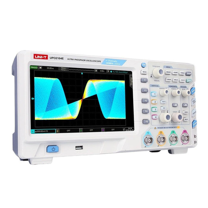 UPO2102E Digital Storage 2 Channel Analog Oscilloscope 100MHz Uni-T