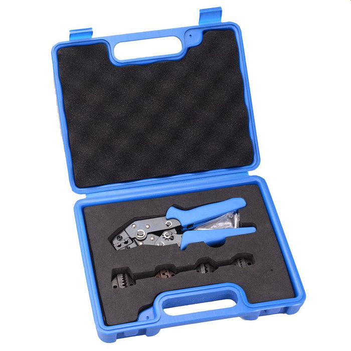 Interchangeable Ratchet Crimping Tool Kit