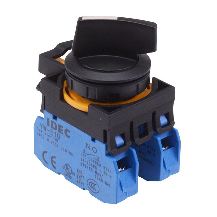 IDEC CW Series 2 Position Selector Switch 2NO IP65