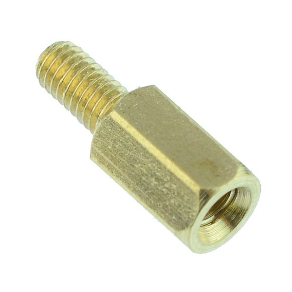 8mm Hexagonal Male to Female Brass Spacer M3