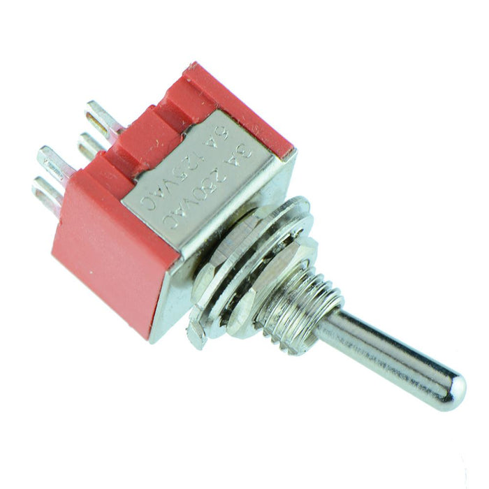 On-Off Mini Toggle Switch DPST