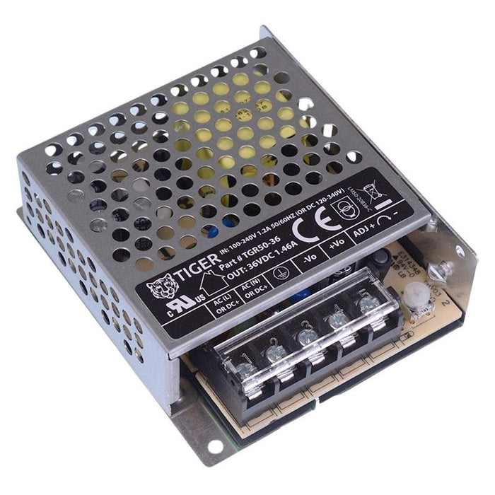 36VDC 1.45A 50W Industrial Enclosed Power Supply