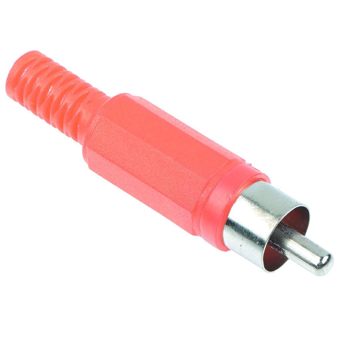 Red RCA Phono Plug