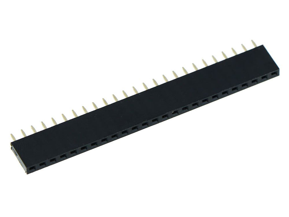 25-Way Single Row PCB Socket 2.54mm