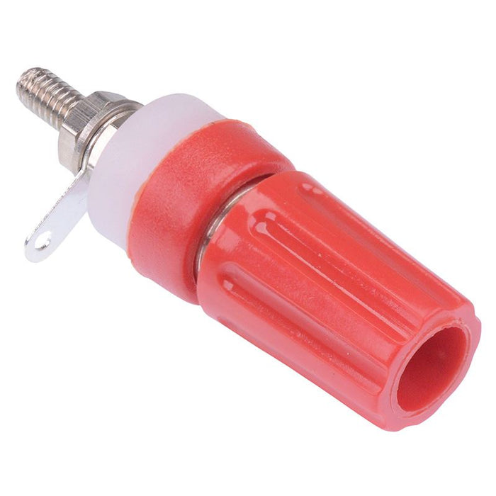 Red 4mm Binding Post Socket 15A CL1506