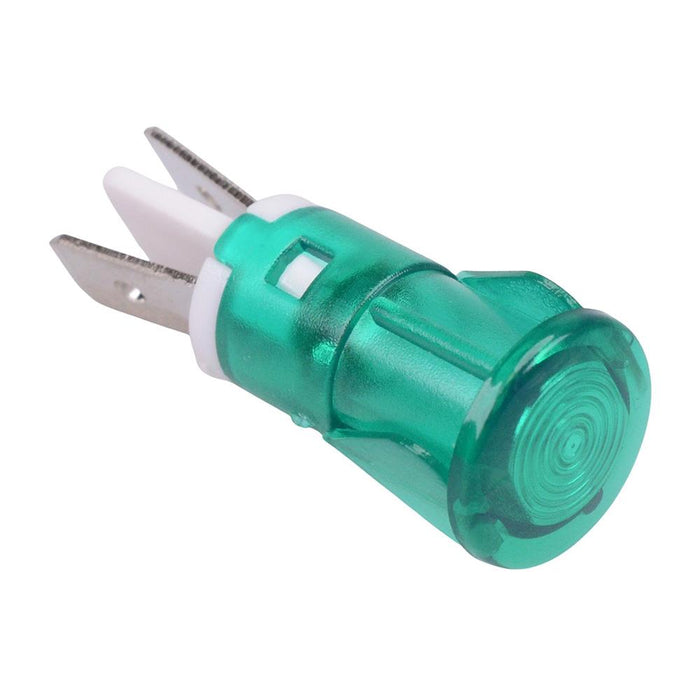 Green 12mm LED Panel Indicator Light 220V
