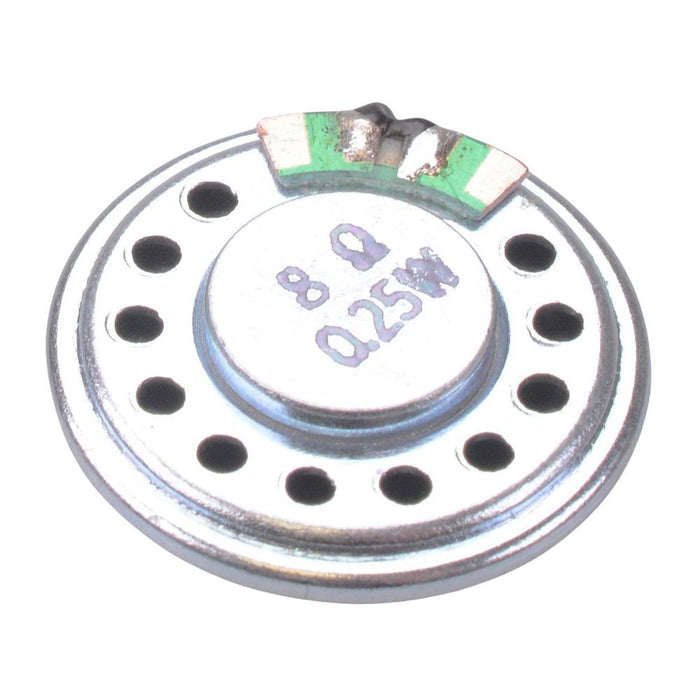 27mm Miniature 8 Ohm Mylar Speaker 0.25W