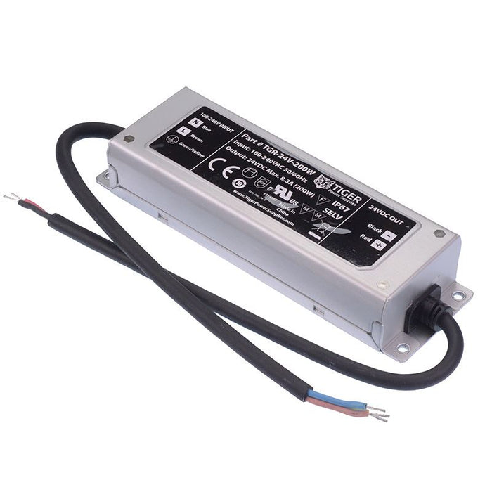 24VDC 8.33A 200W IP67 Waterproof LED Driver Power Supply