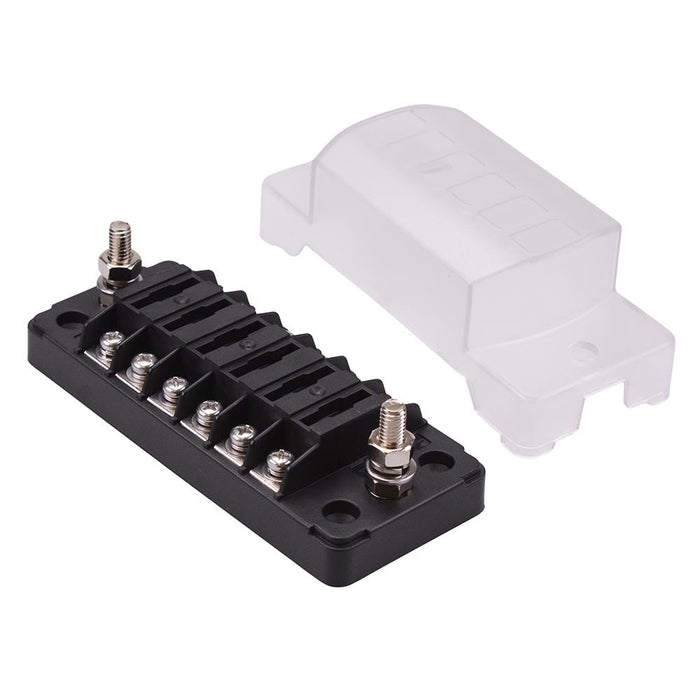 6 Way Standard Blade Fuse Box 20A 32VDC